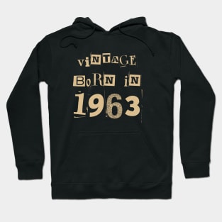 Born In 1963 Hoodie